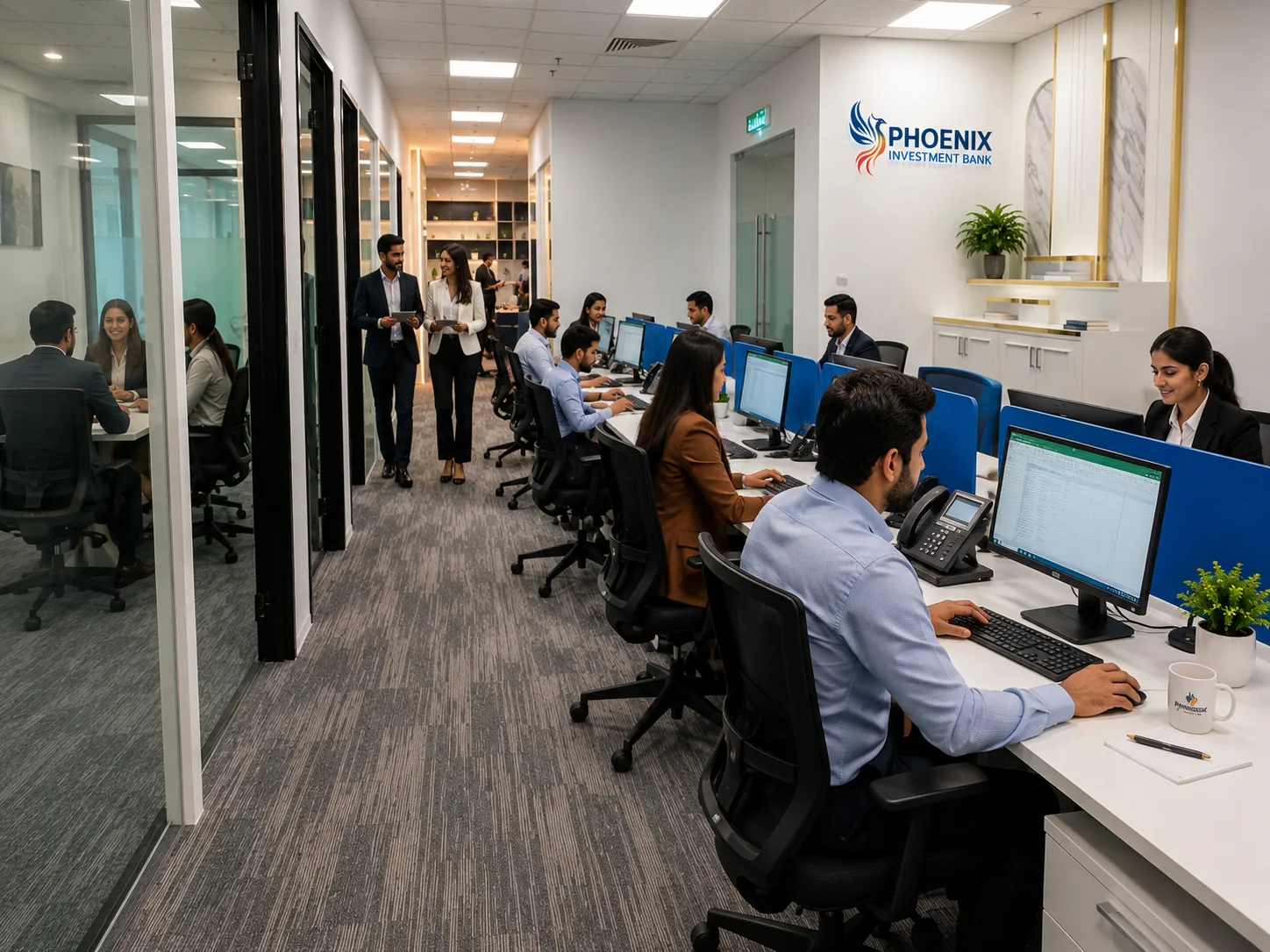 Ruang operasi pembrokeran dan sekuriti Phoenix